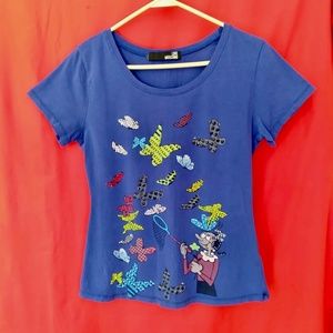 Love Moschino Blue T Shirt